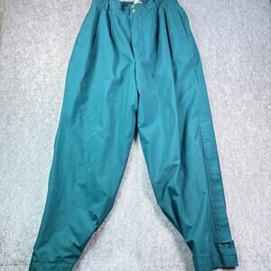 Zero Restriction ZR Women's L Golf Rain Pants Gore-Tex Green